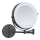 WENKO 71559800 - POWER-LOC Mirror 25.5 x 32 cm, Black