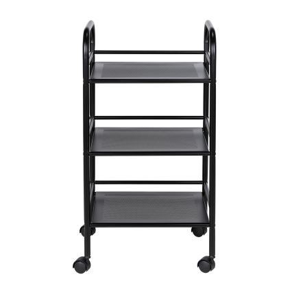 WENKO 71560800 - Black Trolley 41x75 cm
