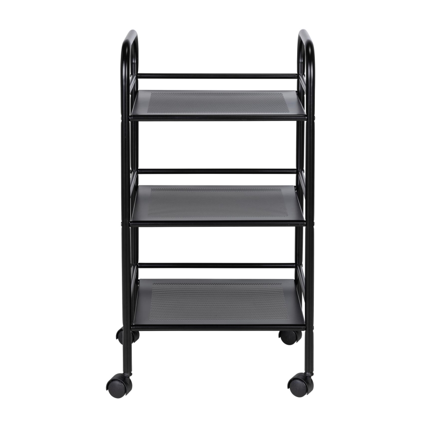 WENKO 71560800 - Black Trolley 41x75 cm