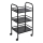 WENKO 71560800 - Black Utility Cart 41 x 75 cm