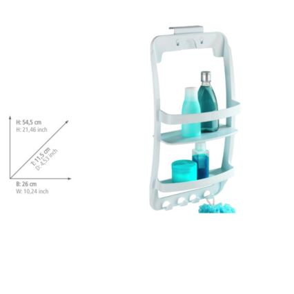 WENKO 8409100 - UNIVERSAL Shelf, 26 x 54.5 cm, White