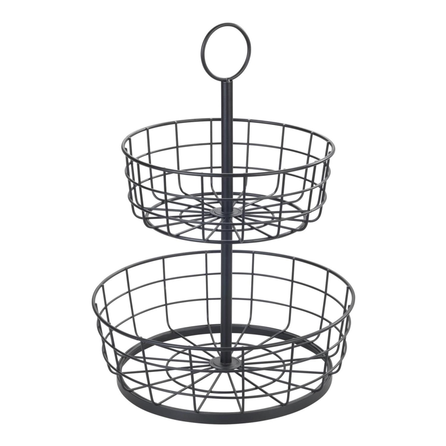 WENKO 88740800 - LOFT Basket 28x39 cm Black