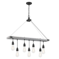 Westinghouse 6116440 - ASHWOOD chain-hung chandelier 7xE27/60W/230V