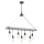 Westinghouse 6116440 - ASHWOOD chain-hung chandelier 7xE27/60W/230V