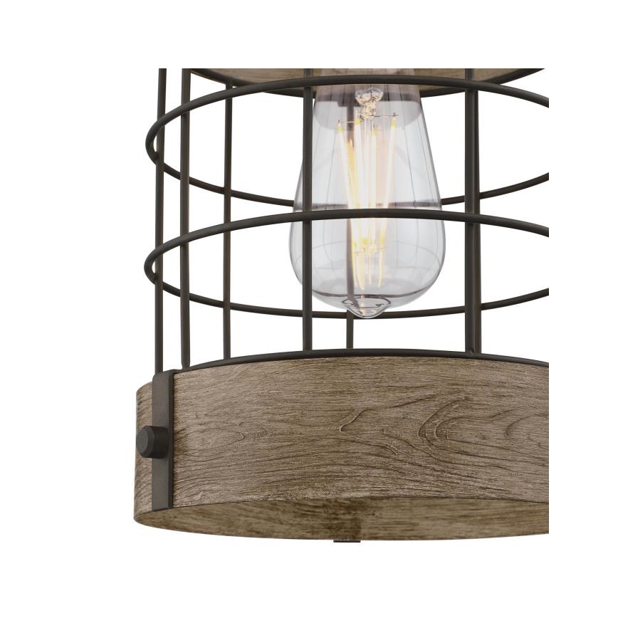 Westinghouse 61180 - Chandelier on a string LANGSTON 1xE27/60W/230V pine