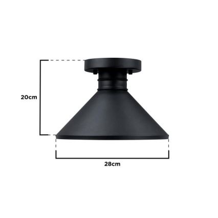 Westinghouse 61238 - Outdoor ceiling light WALTER 1xE27/60W/230V IP44