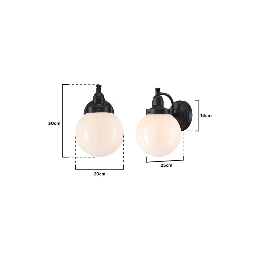 Westinghouse 61240 - Outdoor wall lamp EDDYSTONE 1xE27/60W/230V IP44