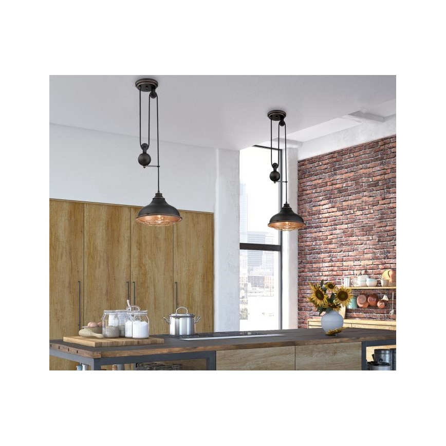 Westinghouse 61249 - Chandelier on a string CHAVES 1xE27/60W/230V