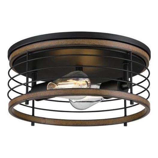 Westinghouse 61250 - Ceiling light ACKTON 2xE27/60W/230V barnwood