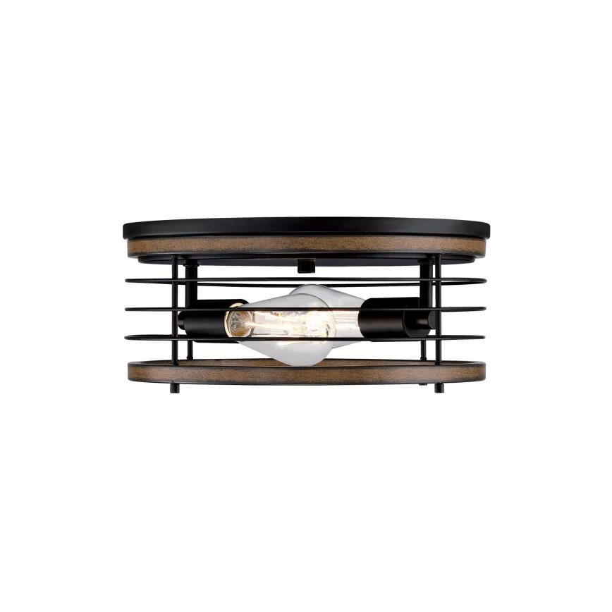 Westinghouse 61250 - Ceiling light ACKTON 2xE27/60W/230V barnwood