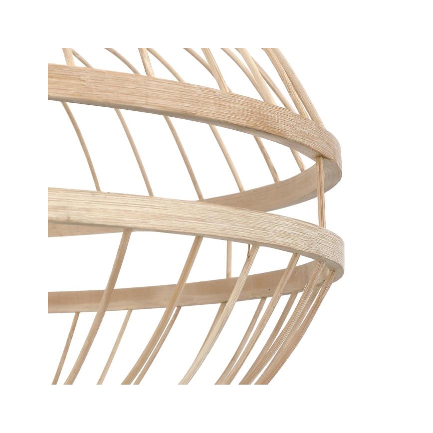 Westinghouse 61255 - Chandelier on a string TULCEA 1xE27/60W/230V bamboo