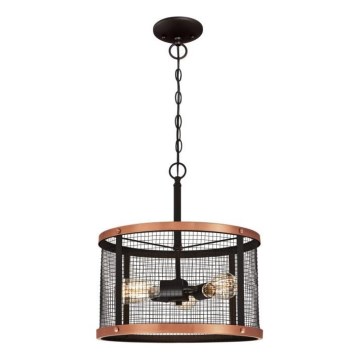 Westinghouse 63327 - Chain-hung chandelier EMELIE 3xE27/60W/230V Ø 42 cm