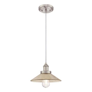 Westinghouse 6338840 - Pendant light on cable BONNIE 1xE27/60W/230V Ø 25 cm