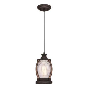 Westinghouse 6361740 - Cable-suspended pendant light CANYON 1xE27/60W/230V Ø 19 cm