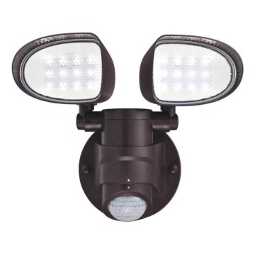 Westinghouse 63643 - LED Outdoor floodlight with a sensor 2xLED/8,75W/230V IP44