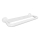 White handrail with integrated shelf, 58 x 8 cm