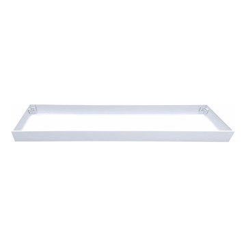 White metal frame for installing STELLA 120x30 cm LED panels