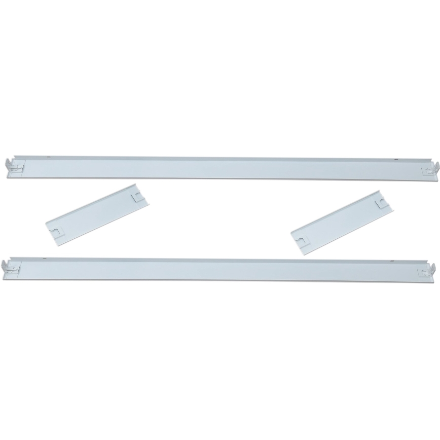 White metal frame for installing STELLA 120x30 cm LED panels