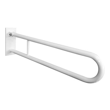 White mounting bracket 10x25 cm