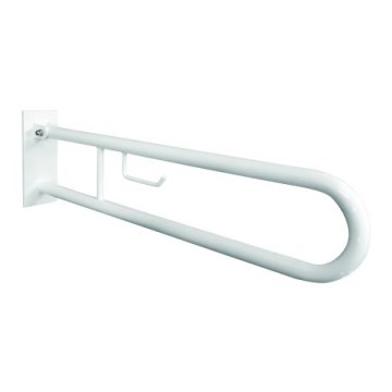 White mounting bracket 10x25 cm