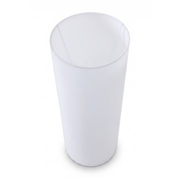 White replacement lampshade for LUNETA E27 table lamp