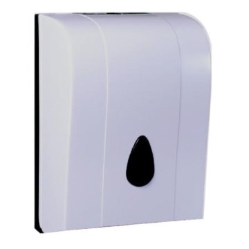 White Towel Dispenser, 26 x 38 cm
