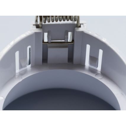White trim ring for GU10 recessed downlight, Ø 8.6 cm