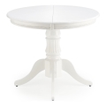 WILLIAM Extendable Dining Table, White