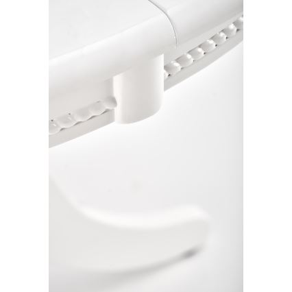WILLIAM Extendable Dining Table, White