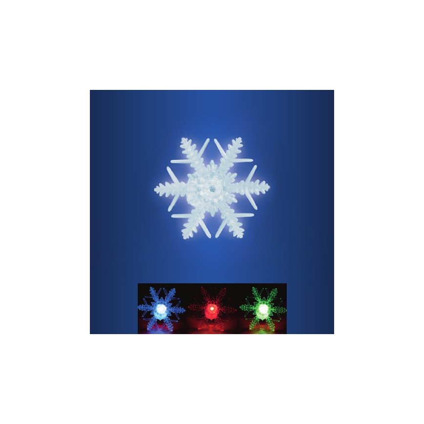 Window decoration 1xLED/2xCR2032