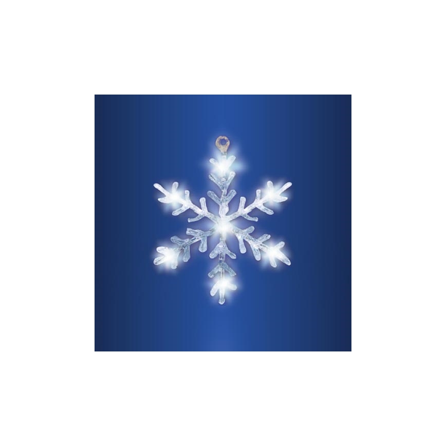 Window decoration 8xLED/3xAA