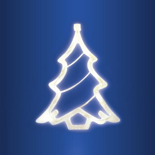 Window decoration 8xLED/3xAA