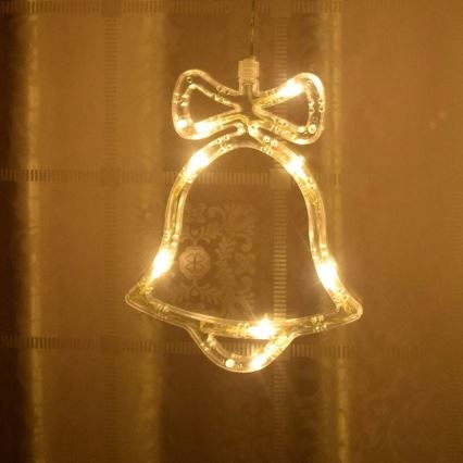 Window decoration 8xLED/3xAA