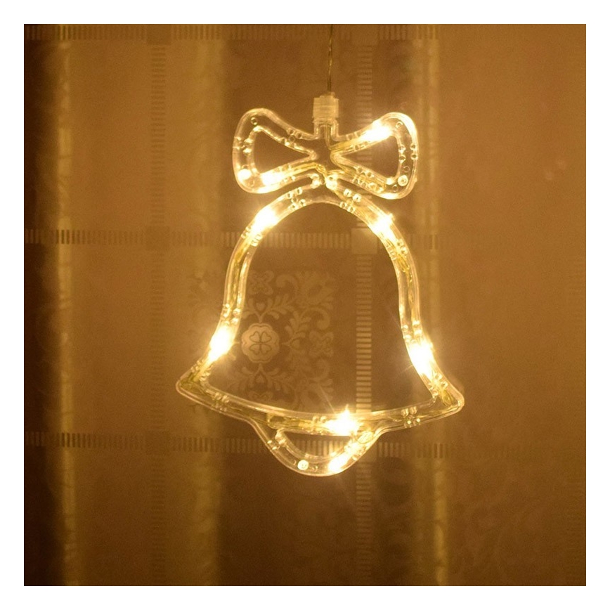 Window decoration 8xLED/3xAA