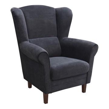 Wing chair GALA anthracite