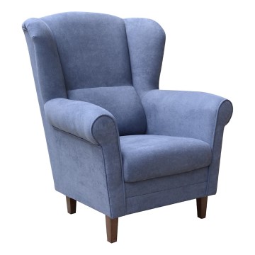 Wing chair GALA blue