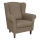 Wing chair GALA brown