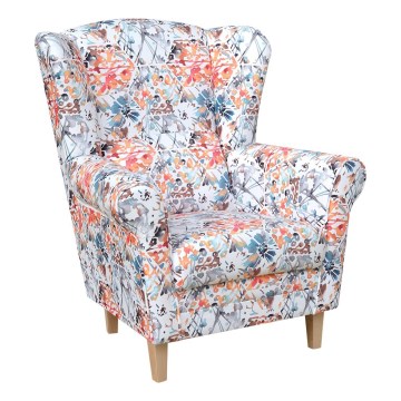 Wing chair GALA colorful