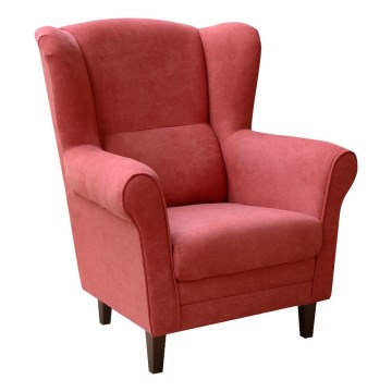 Wing chair GALA red