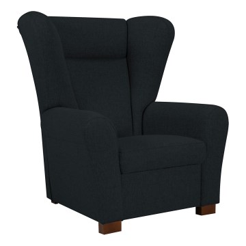 Wing chair VIVA black
