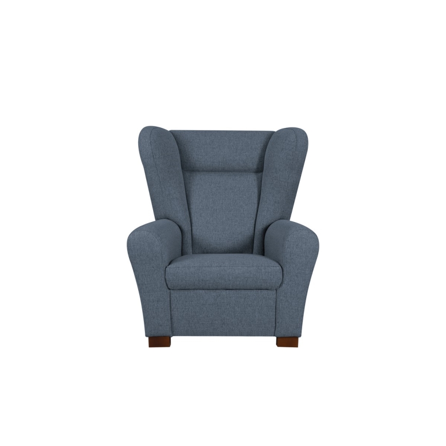 Wing chair VIVA blue