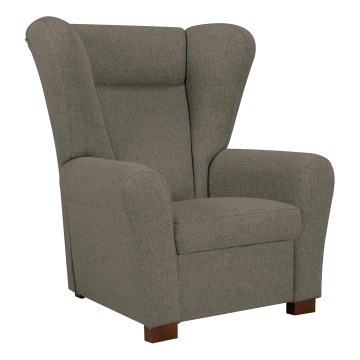 Wing chair VIVA brown