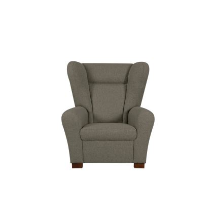 Wing chair VIVA brown