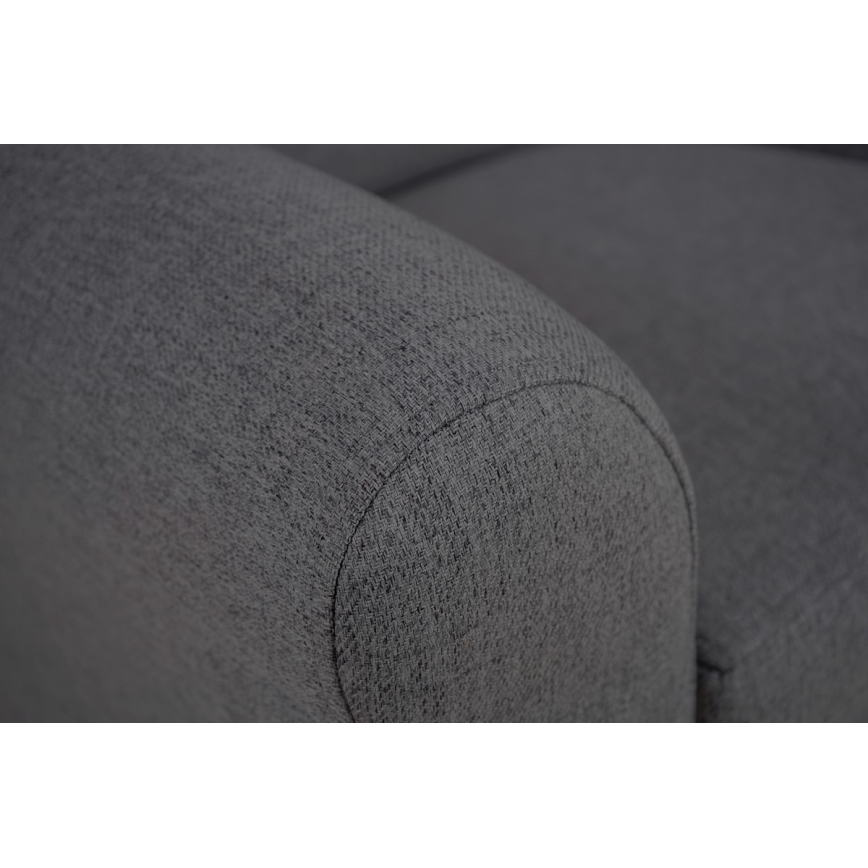 Wing chair VIVA dark grey