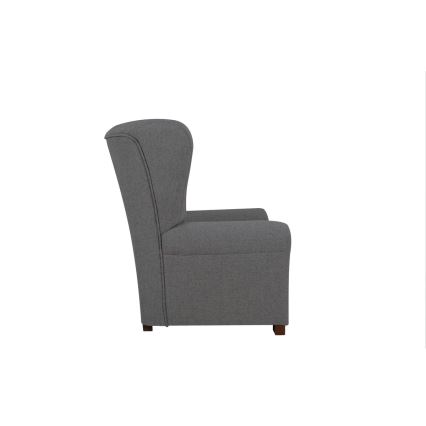 Wing chair VIVA dark grey