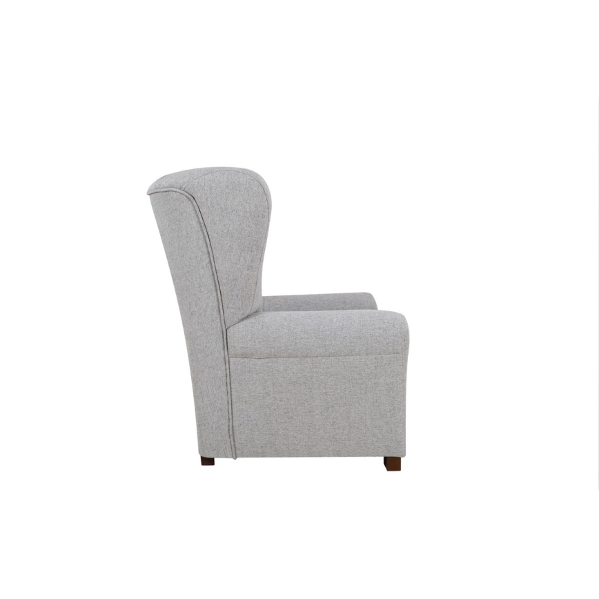 Wing chair VIVA grey