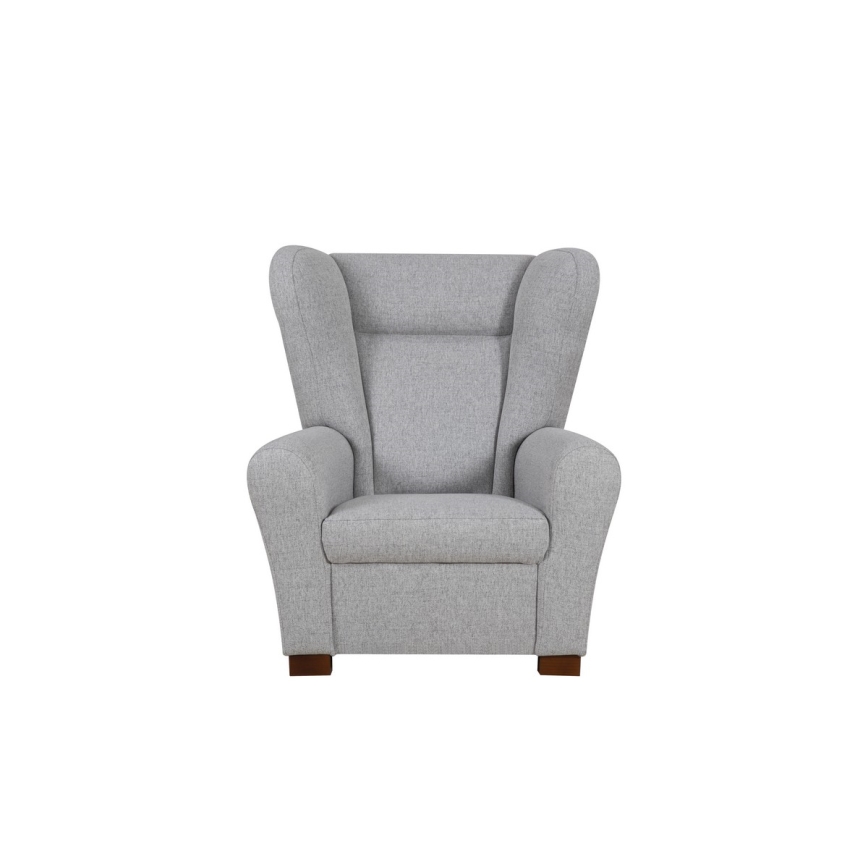 Wing chair VIVA grey