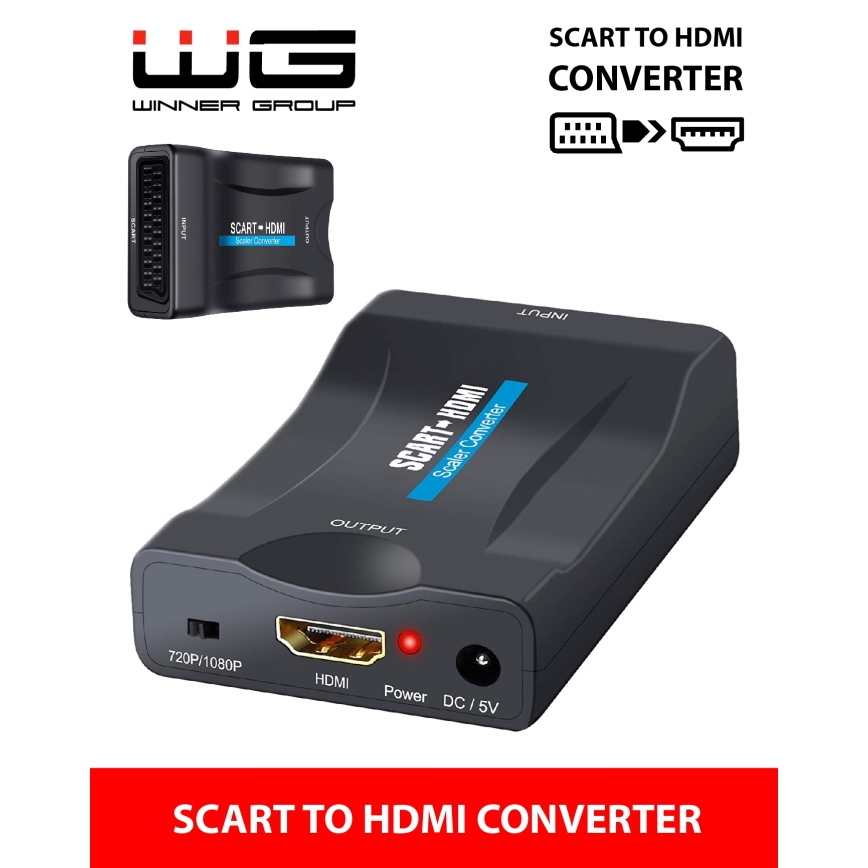 Winner Group - Audio video converter SCART to HDMI