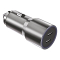 Winner Group - Car charger 2xUSB-C Power Delivery 60W silver