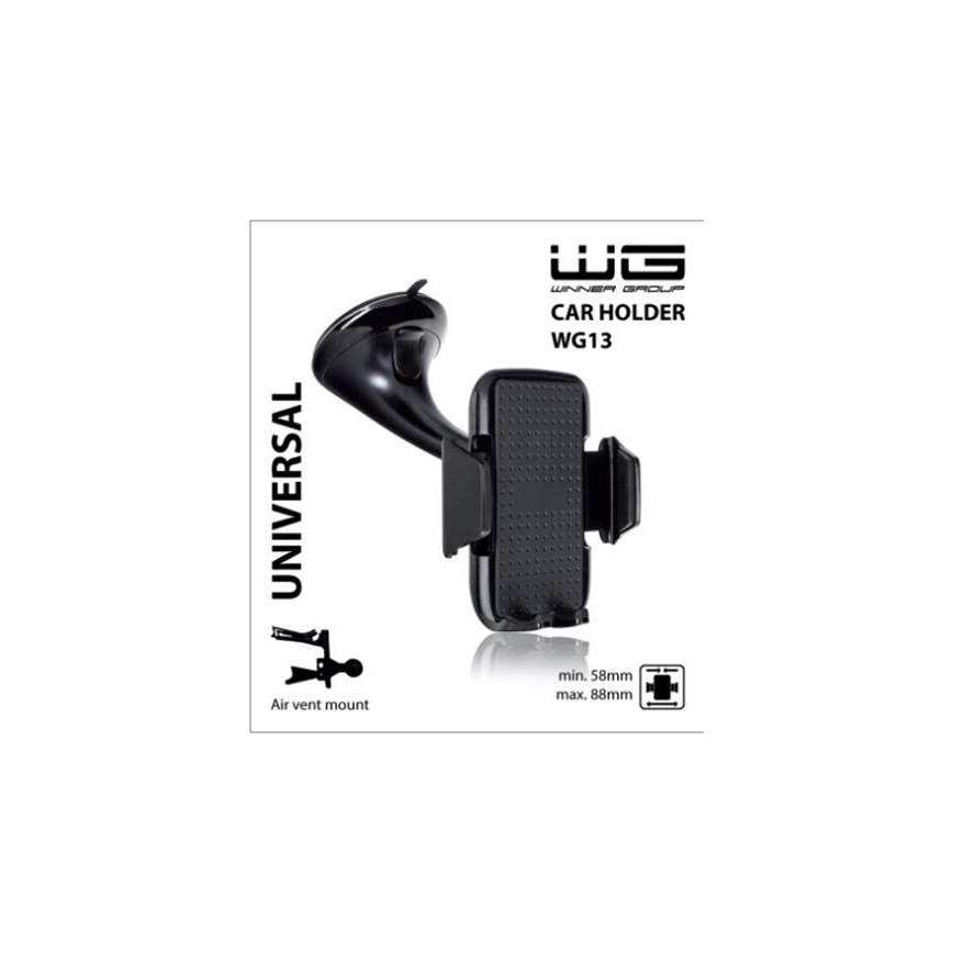 Winner Group - Car phone holder for windshield black